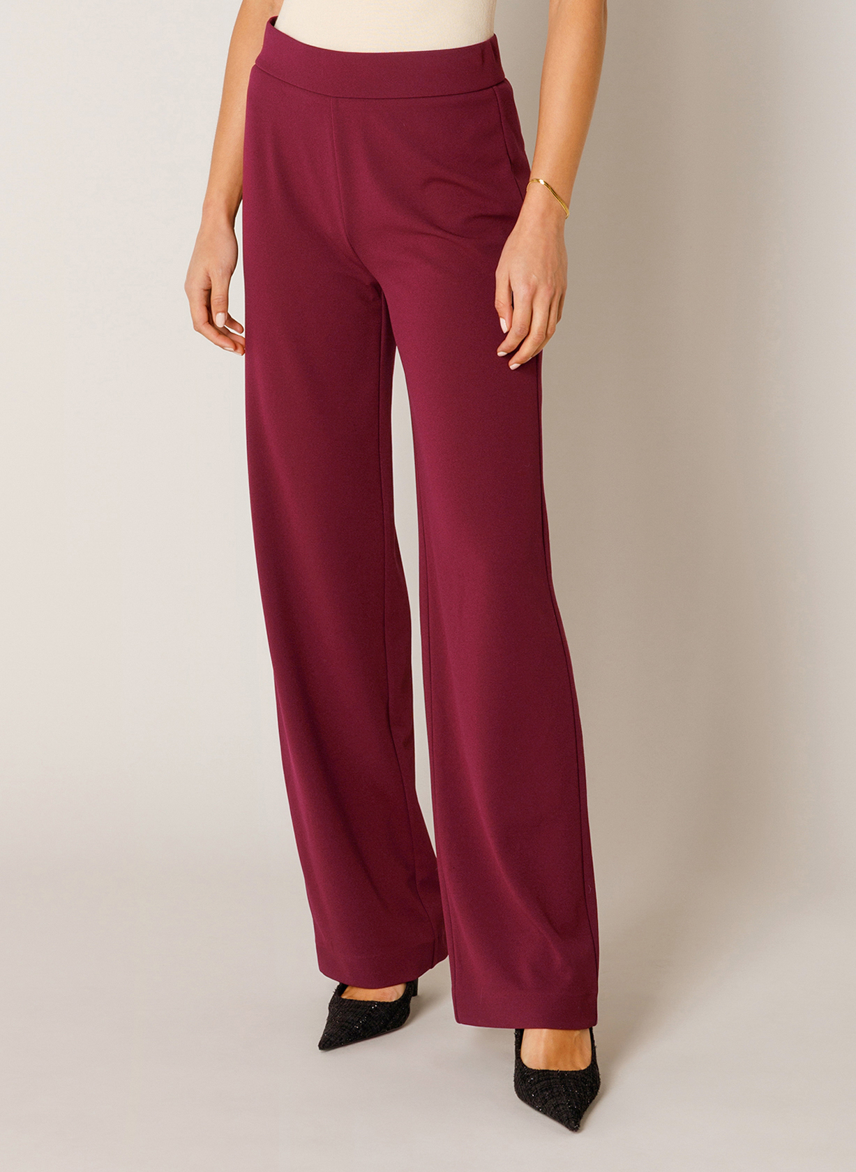 Base Level Yarah broek Wine Red